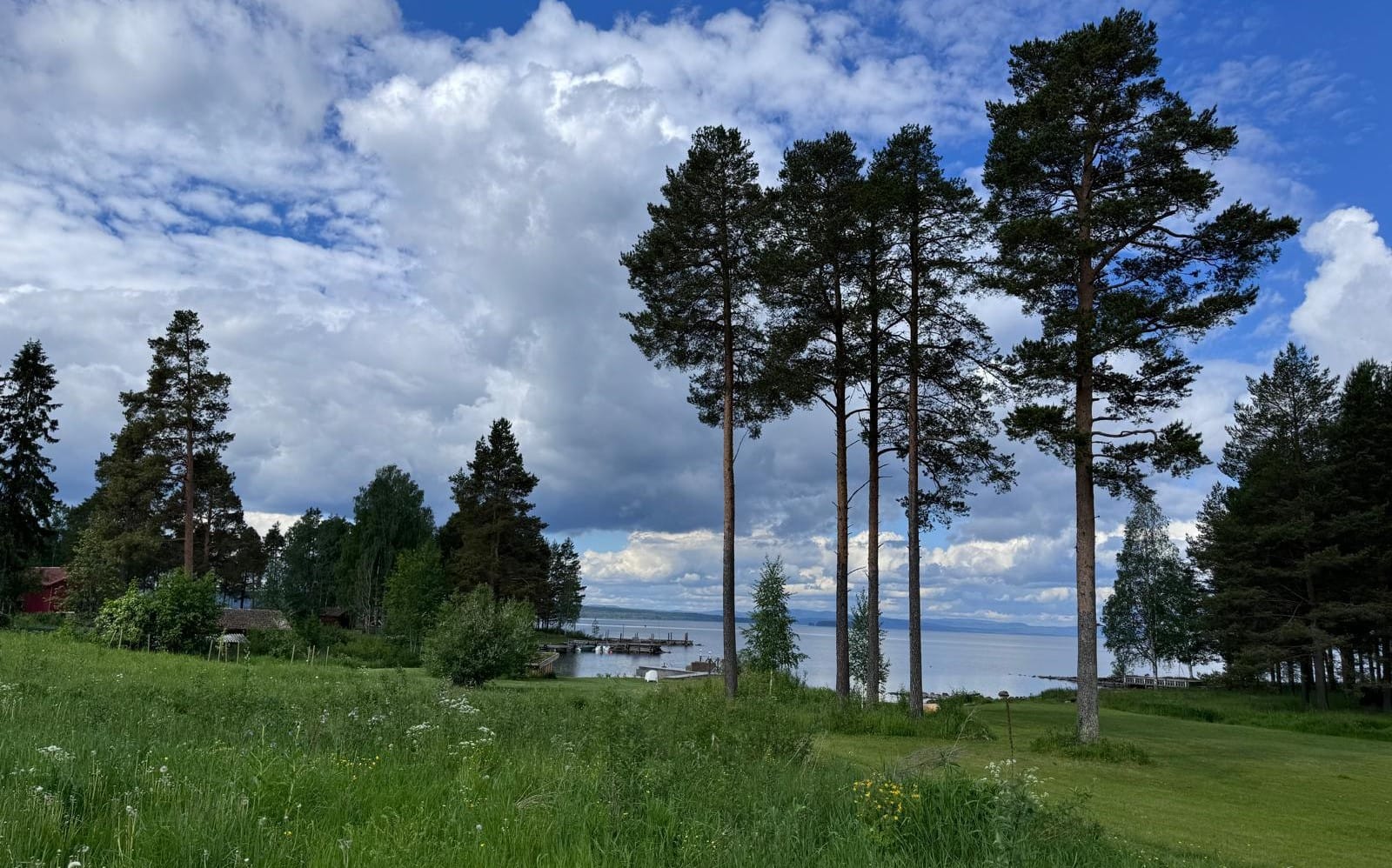 Sommarvy över Siljan Sommarvy över Siljan